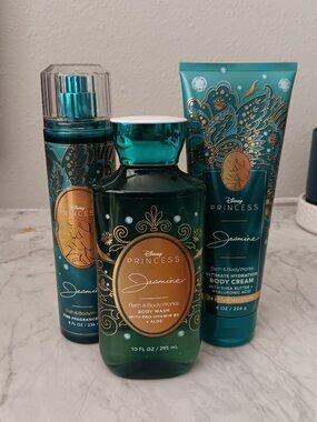 Princess Jasmine Bath and Body Works Set